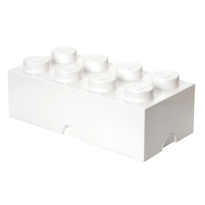 Lego Κουτί Αποθήκευσης Brick 8 - Λευκό