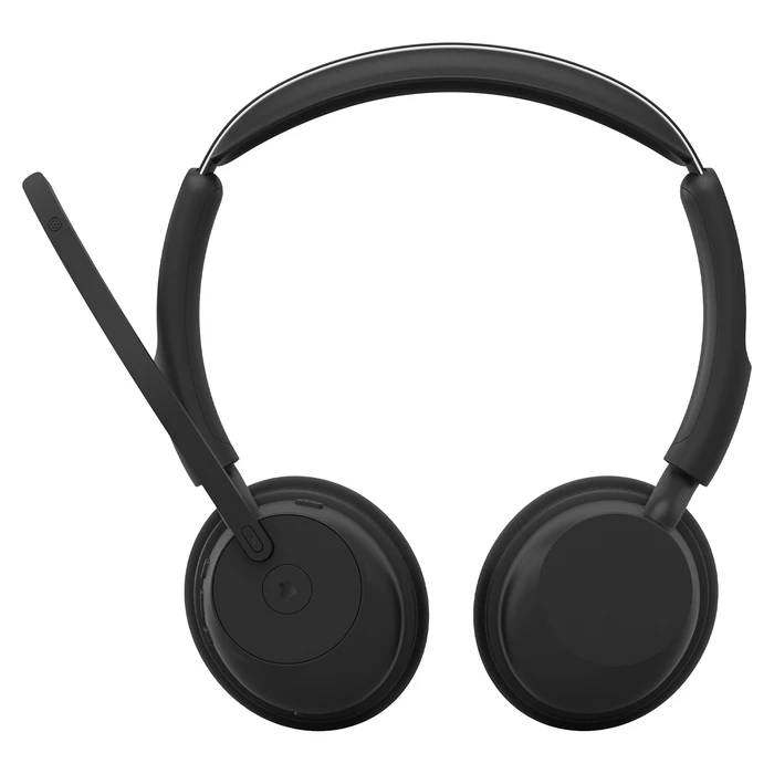 Jabra Evolve3 45 Stereo Link 390a MS Wireless On‑Ear Multimedia Headset with Microphone and Bluetooth