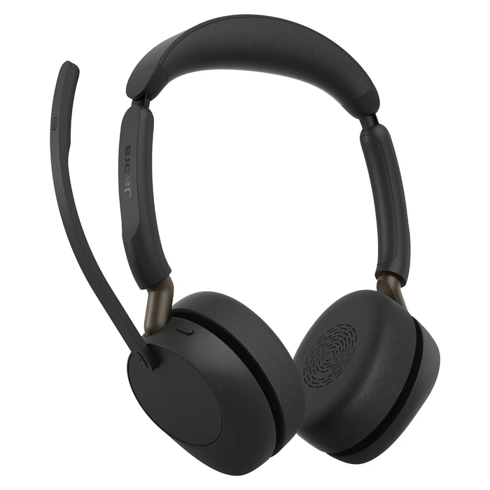 Jabra Evolve3 65 Stereo Link 390a UC Stand Wireless On‑Ear Multimedia Headset with Microphone and Bluetooth