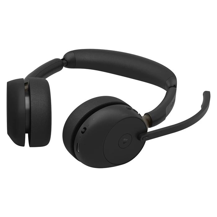 Jabra Evolve3 65 Stereo Link 39c UC Wireless On‑Ear Bluetooth Headset with Microphone