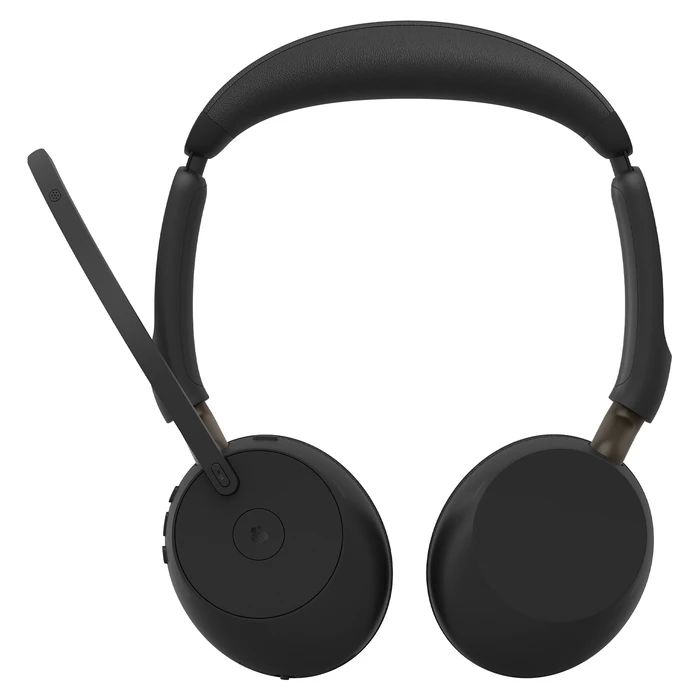 Jabra Evolve3 65 Stereo Link 39c UC Wireless On‑Ear Bluetooth Headset with Microphone
