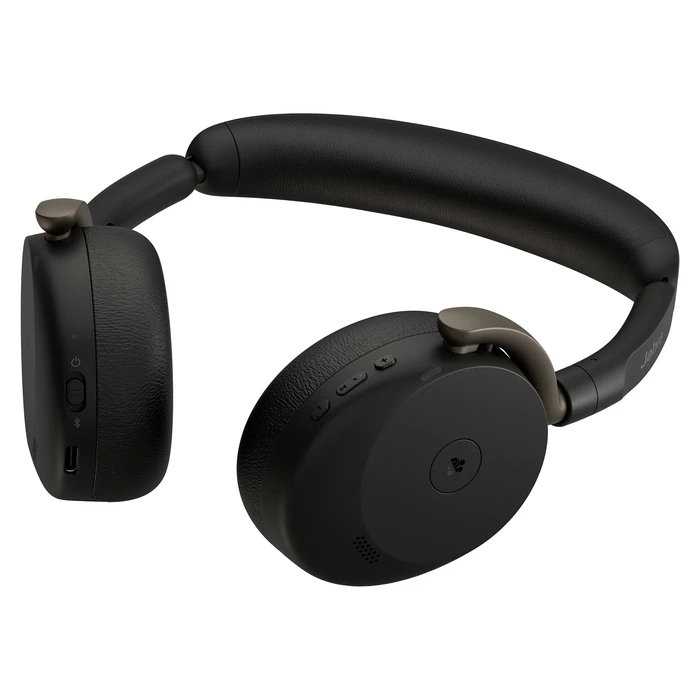 Jabra Evolve3 65 Flex Link 390a MS Wireless On‑Ear Multimedia Headset with Microphone (Bluetooth)