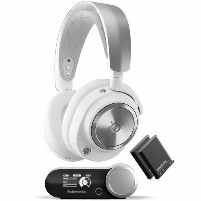Ακουστικά Gaming Steelseries Arctis Nova Pro Λευκό