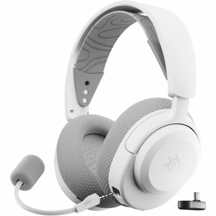 Ασύρματα Ακουστικά SteelSeries Arctis Nova 3PW Λευκό 