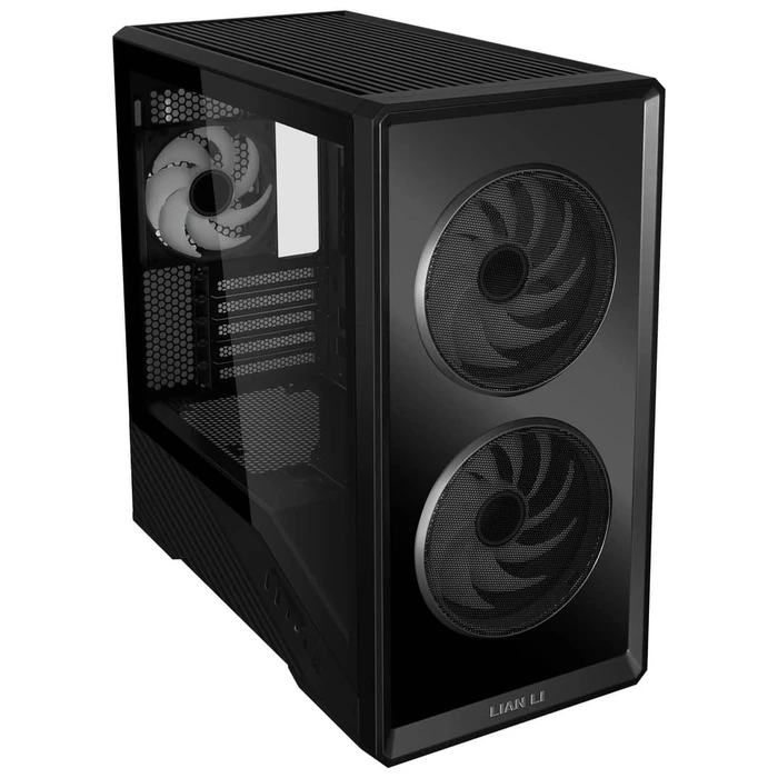 Lian Li Vector V150 Gaming Mini Tower Κουτί Υπολογιστή με Πλαϊνό Παράθυρο Μαύρο
