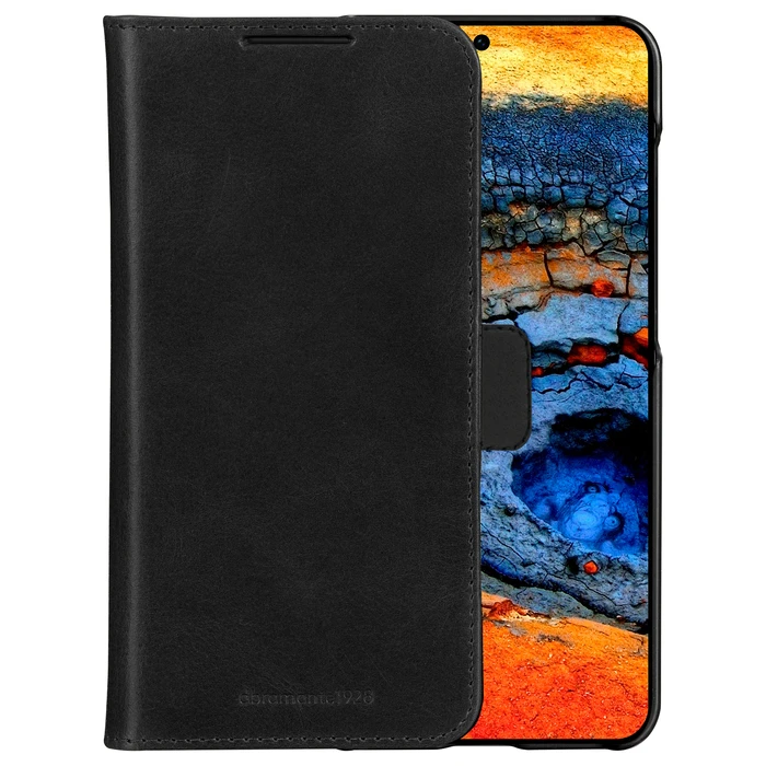 Dbramante1928 Lynge – Galaxy S25 (S25 Ultra) – Black 2-in-1 Wallet Folio Case