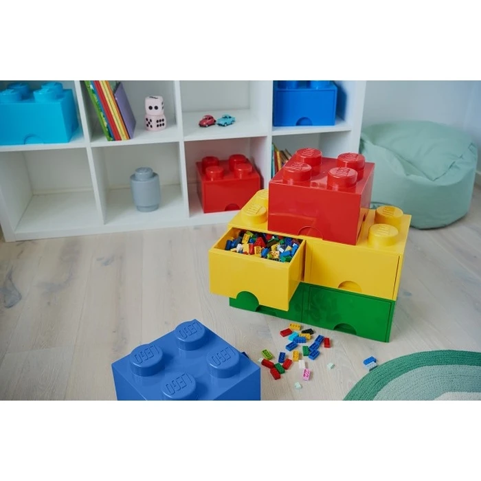 Συρτάρι αποθήκευσης LEGO Brick Drawer 8 - Κίτρινο