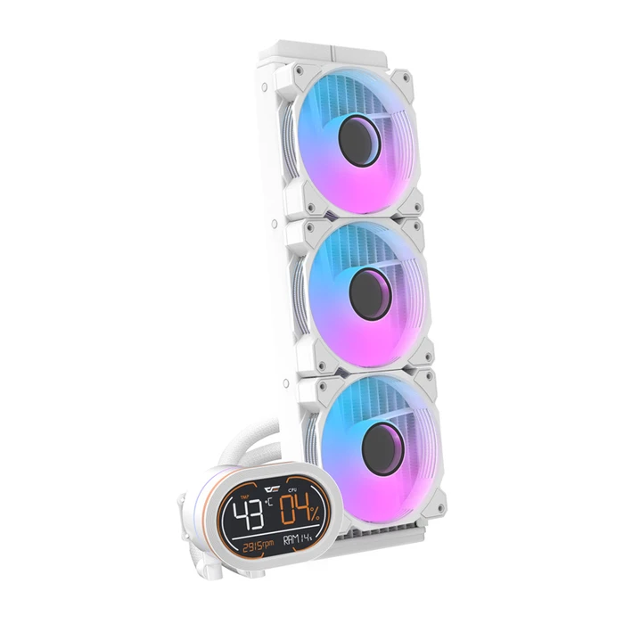 darkFlash DH360D Υδρόψυξη CPU 360mm (Λευκό)