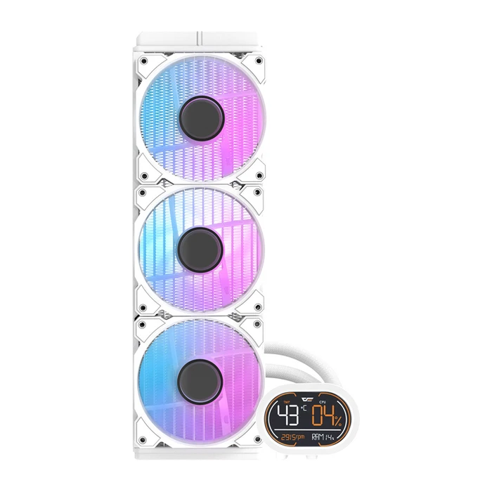 darkFlash DH360D Υδρόψυξη CPU 360mm (Λευκό)