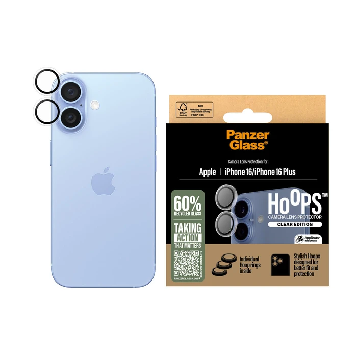 Camera Lens Protector για Κινητά PanzerGlass iPhone 16 -16+