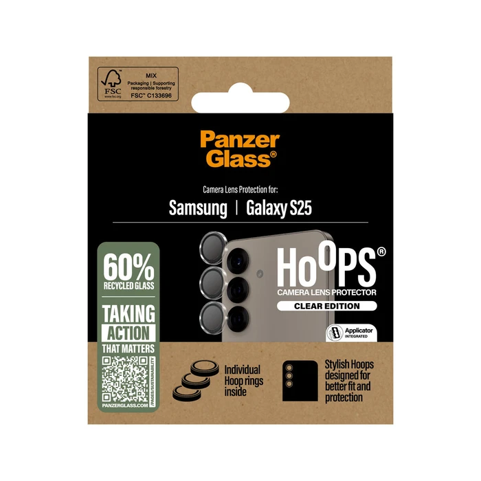 Camera Lens Protector για Κινητά PanzerGlass S25