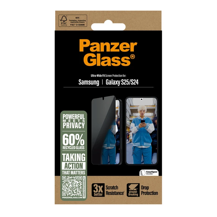 Screen Protector για Κινητά PanzerGlass Samsung S25-S24