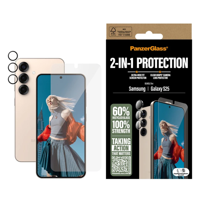 Screen Protector για Κινητά PanzerGlass Samsung S25