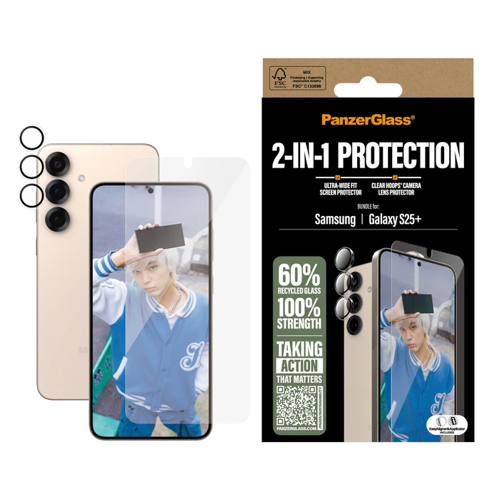 Screen Protector για Κινητά PanzerGlass Galaxy S25 Plus