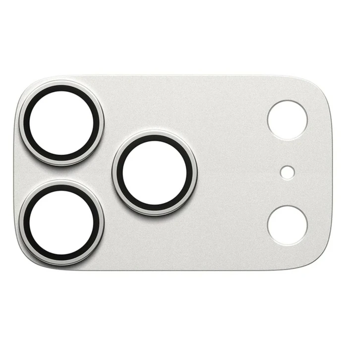 Προστασία Φακού Κάμερας Smartphone PanzerGlass Fender Camera Protector Silver iPhone 17 Pro