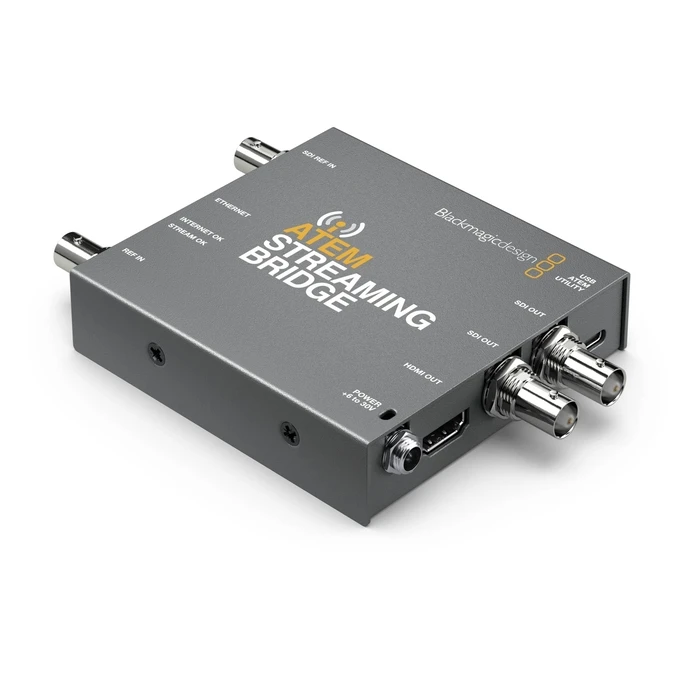 Blackmagic Design ATEM Streaming Bridge — H.264 Streaming Bridge / Video Converter for ATEM Mini Pro
