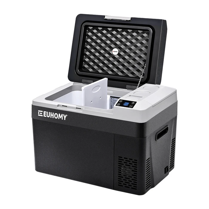 Euhomy Portable Solar Fridge 30L Black