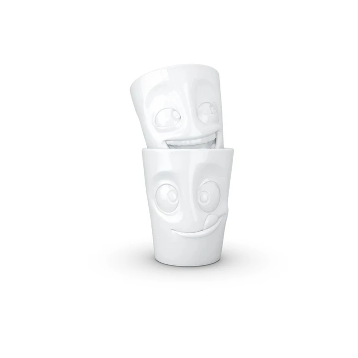 FIFTYEIGHT 350ml Mug - Witzig & Lecker white