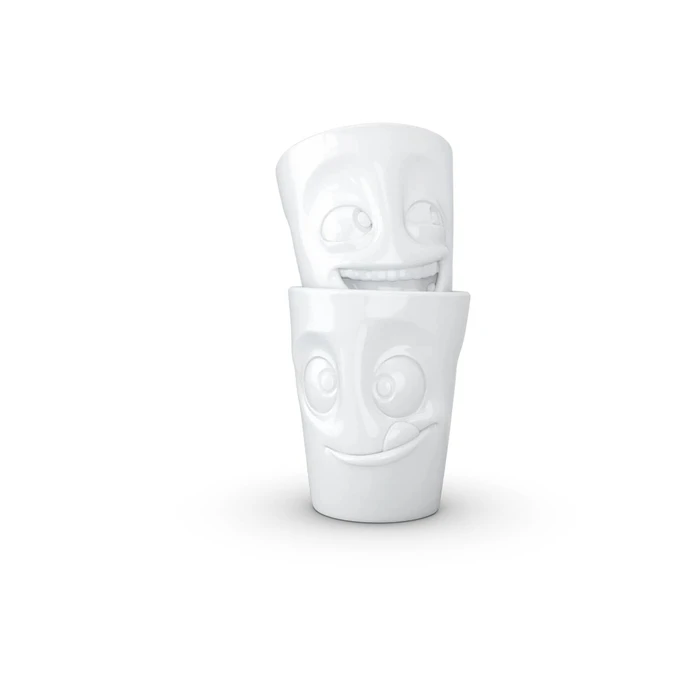 FIFTYEIGHT 350ml Mug - Witzig & Lecker white