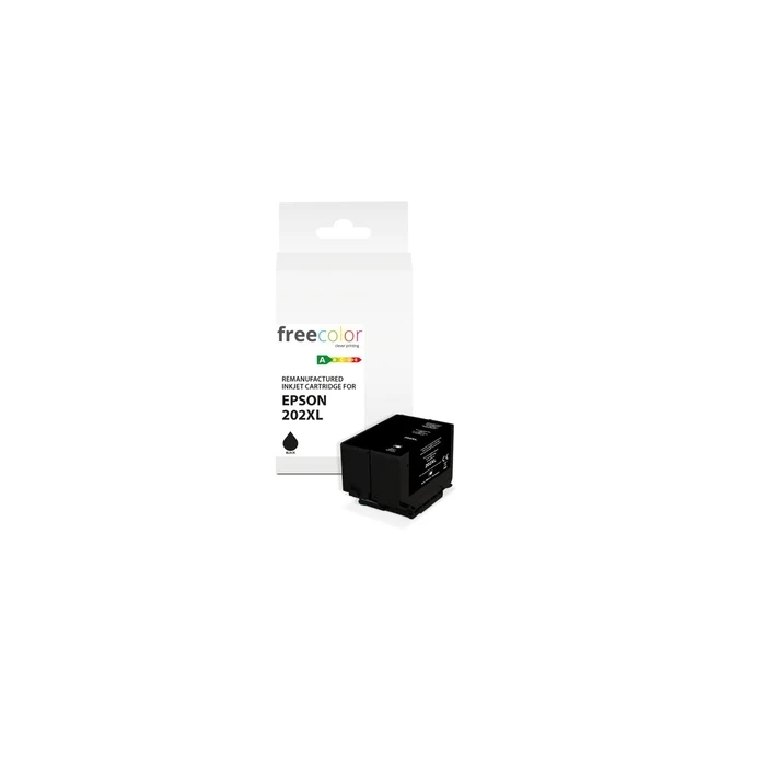Freecolor Πατρόν Epson 202XL μαύρο 22ml ανακατασκευασμένο