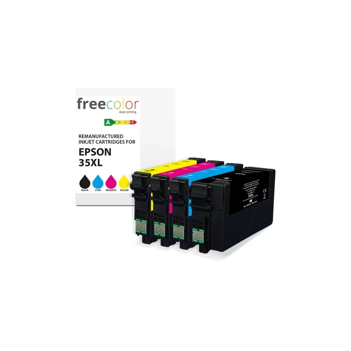 Freecolor Πατρόν Epson 35XL Multipack BK/C/M/Y 50ml+3x25ml Ανακατασκευασμένο