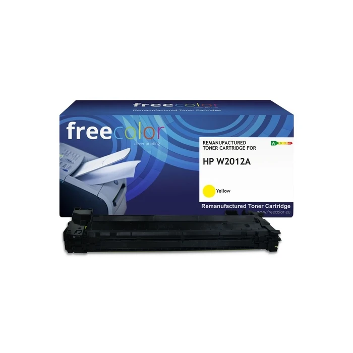 Freecolor Toner HP W2012A κίτρινο με chip 13000 σελίδες συμβατό
