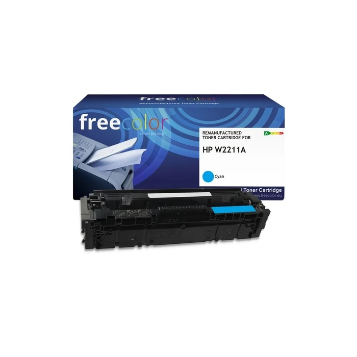 Freecolor Συμβατός Τόνερ για HP W2211A/207A Κυανό με Chip - 1250 Σελίδες