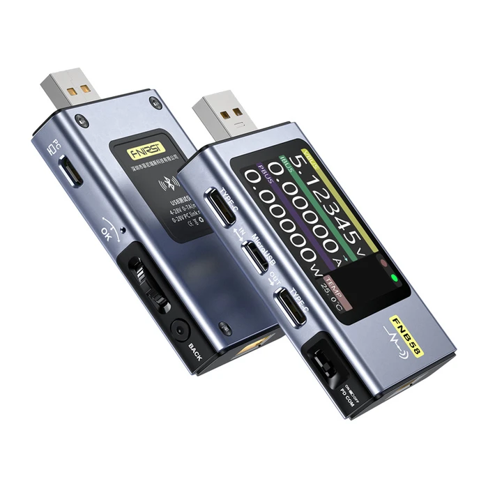 Fnirsi USB Port Tester (Model FNB58 BT)