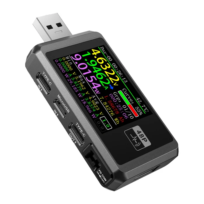 Fnirsi Συσκευή Ελέγχου Ορθής Λειτουργίας Θύρας USB FNB48P