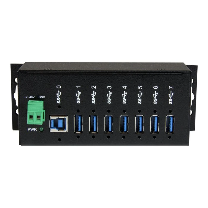 USB Hub StarTech Industrial 7 Port USB 3.0 Hub with Surge Protection