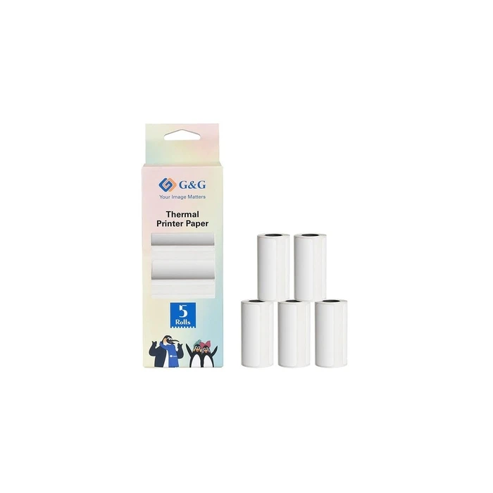 G&G Thermopapier-Ετικέτες 5 x 148 τεμ. 57 mm x 15 mm