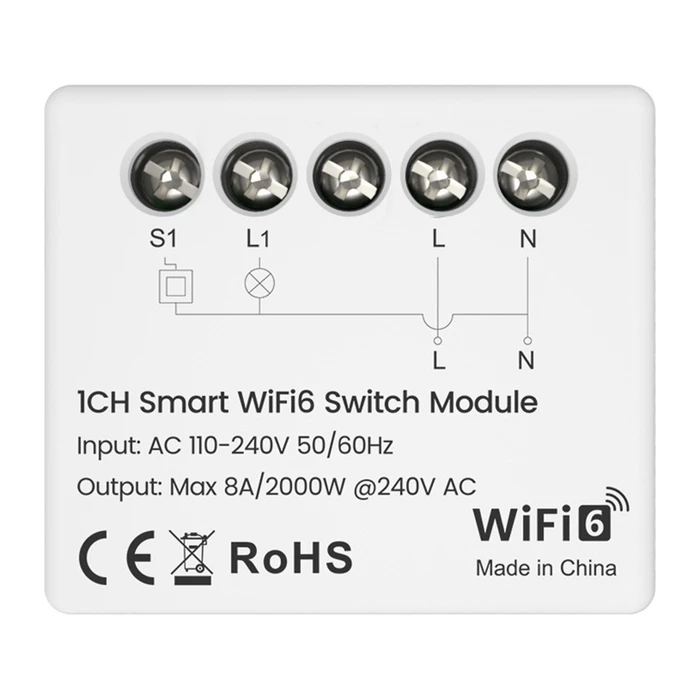 Avatto Smart Switch WSM20-W1 - Smart Switch (1 piece)