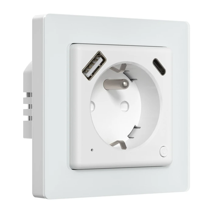 Avatto WOT20-FR Single Flush Wi‑Fi Smart Wall Socket (USB-C)