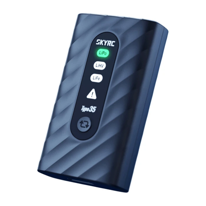 SkyRC Type35 Φορτιστής μπαταριών λιθίου PD 2–4S (LiPo / LiHV / LiFe, 35W, 2A)