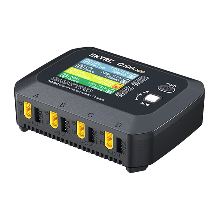 SkyRC Q100neo Quad AC/DC Balance Charger 4× Outputs