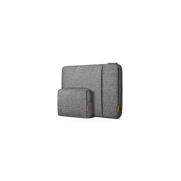 inateck EdgeKeeper 360° Laptop Sleeve 13-16 inches with Accessory Pouch LB01006/S1 - Gray