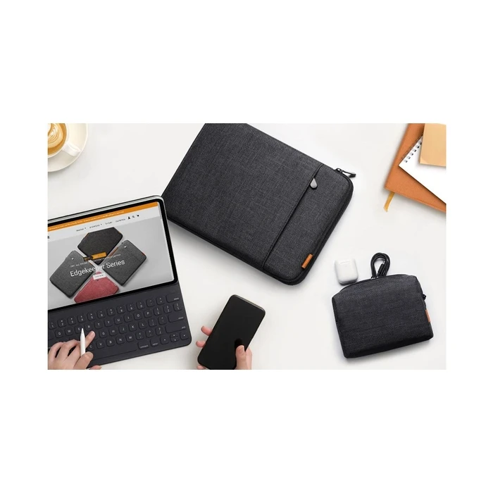 inateck Laptop Sleeve 13" with Accessory Pouch LB01006/S1 Black-Grey