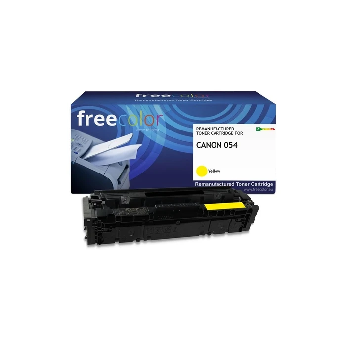 Freecolor Toner Canon 054 (3021C002) κίτρινο 1200 σελίδες ανακατασκευασμένο (SKU 574979, MPN K18636F7)