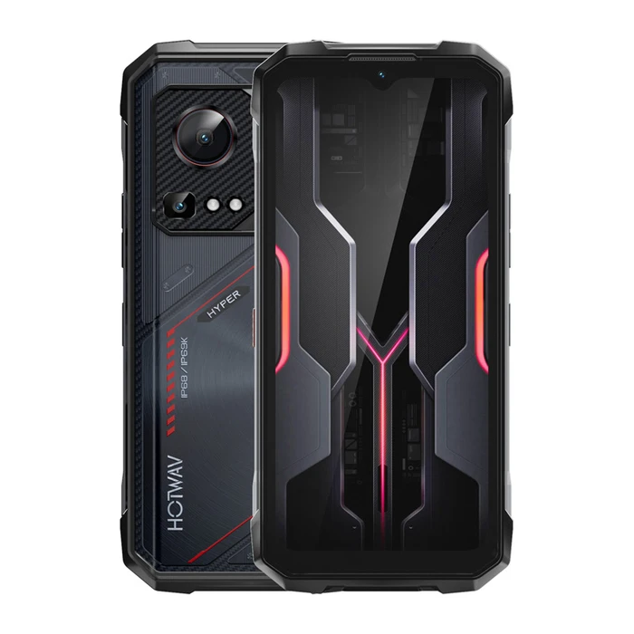 Hotwav Hyper 7S 5G Dual SIM (4/256GB) Ανθεκτικό Smartphone Μαύρο