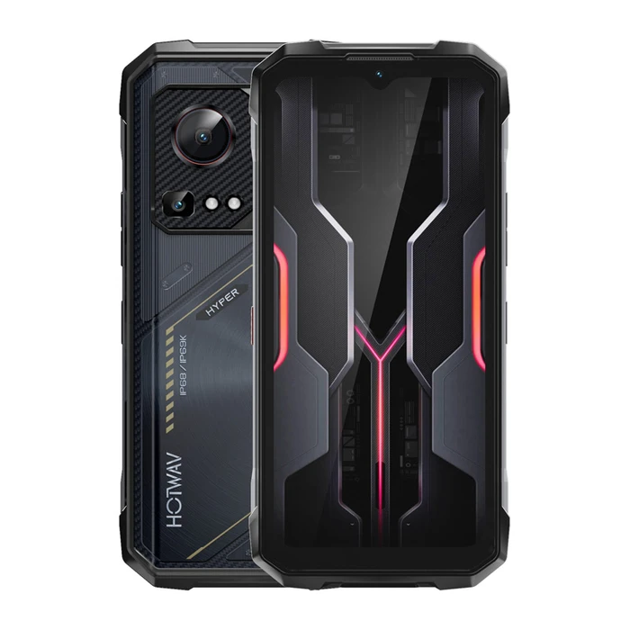 Hotwav Hyper 7S 5G Dual SIM (4/256GB) Ανθεκτικό Smartphone Punk Yellow