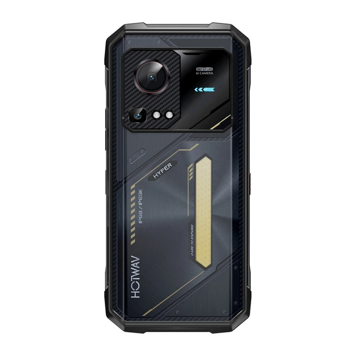 Hotwav Hyper 7S 5G Dual SIM (4/256GB) Ανθεκτικό Smartphone Punk Yellow