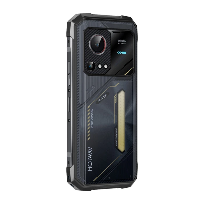 Hotwav Hyper 7S 5G Dual SIM (4/256GB) Ανθεκτικό Smartphone Punk Yellow