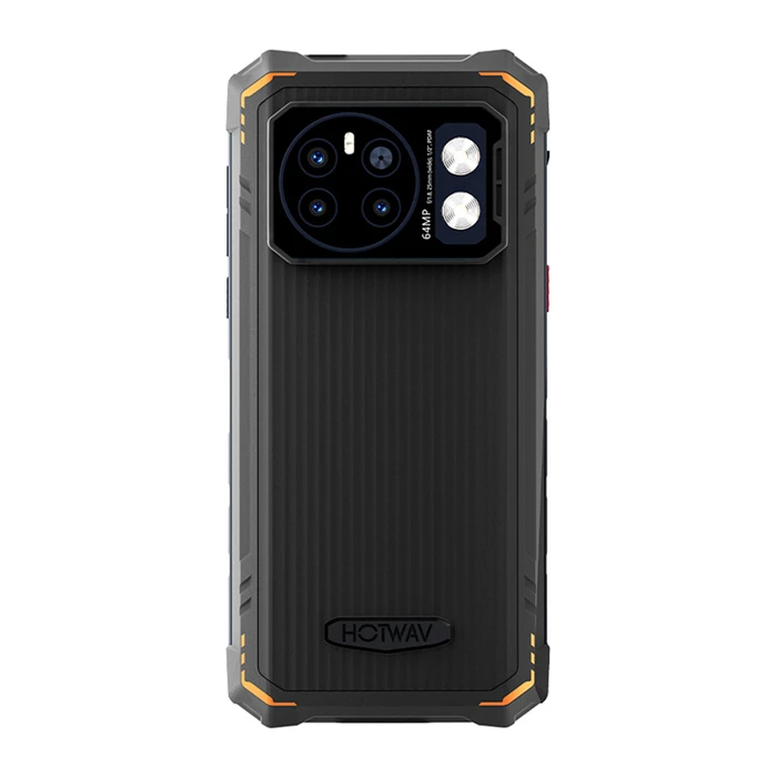 Hotwav Cyber 13 Dual SIM (8GB / 128GB) Ανθεκτικό Smartphone Πορτοκαλί