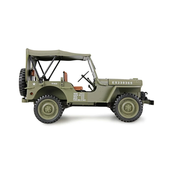 Amewi Jeep Willys MB Scale Crawler 4WD 1:14 RTR πράσινο