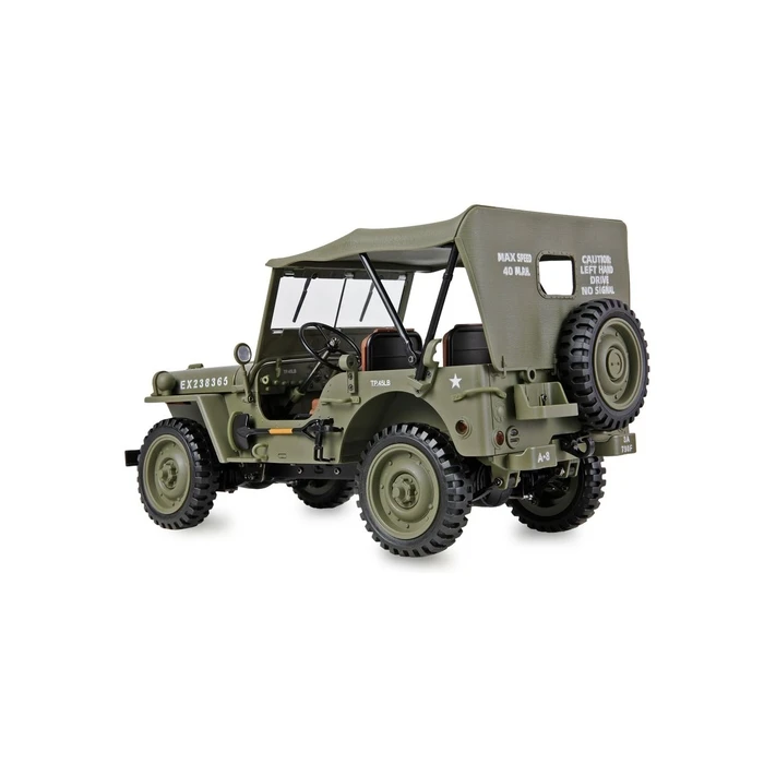 Amewi Jeep Willys MB Scale Crawler 4WD 1:14 RTR πράσινο