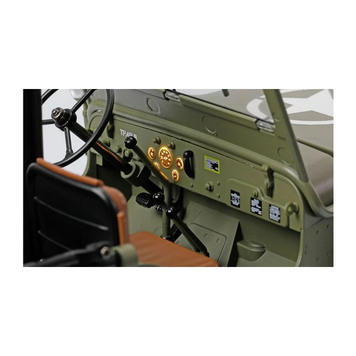 Amewi Jeep Willys MB Scale Crawler 4WD 1:14 RTR πράσινο