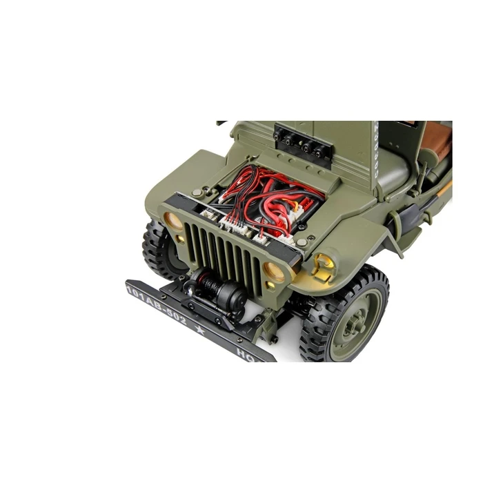Amewi Jeep Willys MB Scale Crawler 4WD 1:14 RTR πράσινο