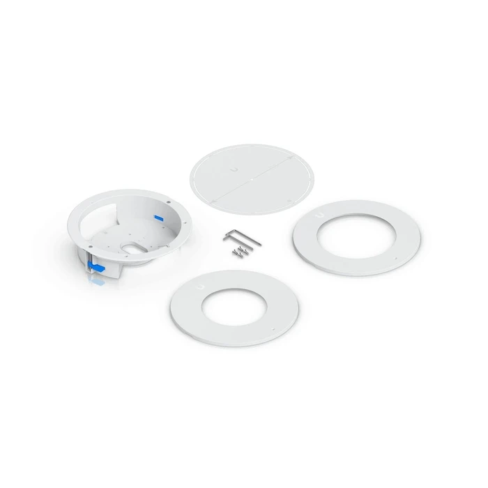 Ubiquiti UniFi G6 Dome Flush Mount — Εντοιχισμένη Βάση Οροφής/Τοίχου (UACC-G6-Dome-FM-W)