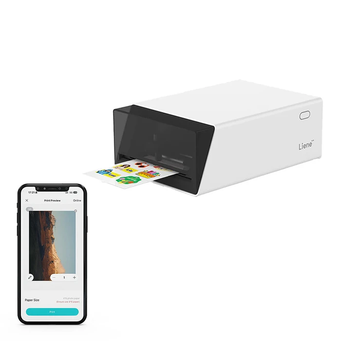 Liene PixCut S1 Photo Sticker Printer & Cutter (Model DHP700 / MPN PR001-65002)