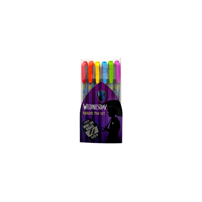 Wednesday - Marker Set (6-Pack) - Blue Sky Studios